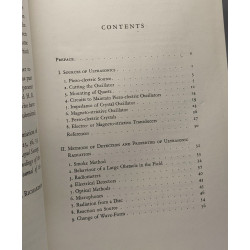 Ultrasonic physics