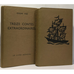 Treize contes extraordinaires + les contes d'Arthur Gordon Pym ---...