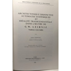 Architectonique Disjonctive Automates Systémiques et Idéalite...