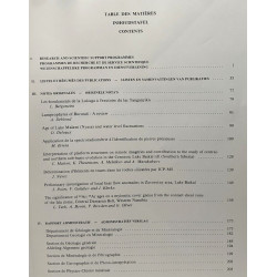Rapport annuel département géologie et minéralogie - 1993 et 1994...