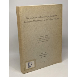 Die eutschsprachigen legendenspiele des späten Mittelalters und...