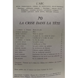 La crise dans la tête - l'arc - n°70 -