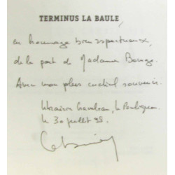 Terminus la Baule (avec hommage de l'auteur)