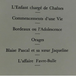 Les chefs d'oeuvres de François Mauriac Tome 1 à 14