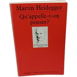 Qu'appelle-t-on penser