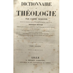 Dictionnaire de théologie - nouvelle édition COMPLET EN 4 VOLUMES...
