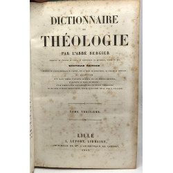 Dictionnaire de théologie - nouvelle édition COMPLET EN 4 VOLUMES...