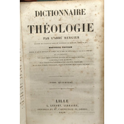 Dictionnaire de théologie - nouvelle édition COMPLET EN 4 VOLUMES...