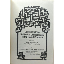 VERSTEHEN: Subjective Understanding in the Social Sciences