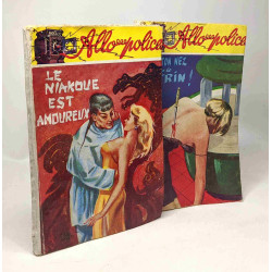 5 livres collection "allo police": le niakoué est amoureux, mets...