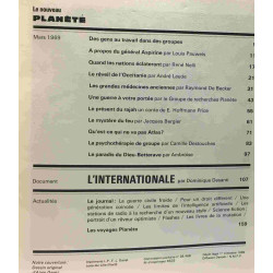 Le nouveau planète 5 mars 1969