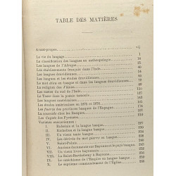 Études de linguistique et d'éthnographie