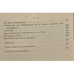 Études de linguistique et d'éthnographie