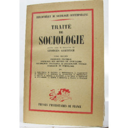 Traité de sociologie tome second TRAITE DE SOCIOLOGIE.TOME...