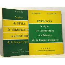 Exercices de style de versification et d'histoire de la langue...