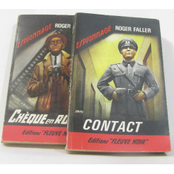 Contact - chèque en rouge (lot de 2 livres)