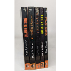 Lot de 6 romans de Max Obione:Archi morter / Les vieilles décences...