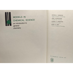 Model in chemical science an introduction to general chemistry
