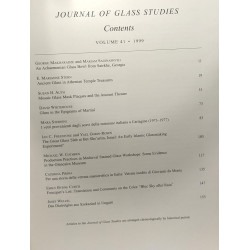 Journal of Glass Studies Volume 41 1999