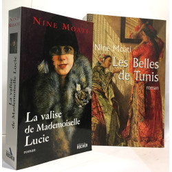 La valise de Mademoiselle Lucie + les belles de Tunis --- 2 livres
