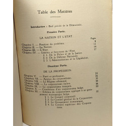 L'état corporatif lois et conditions d'un régime corporatif en...