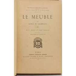 Le meuble - TOME I: antiquité moyen âge et renaissance + TOME II:...