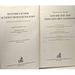 Geschichte der griechischen literatur. Handbuch der...