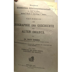 Grundriss der geographie und geschichte des alten orients - Erste...