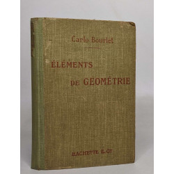 Éléments de géométrie - géométrie plane géométrie dans l'espace...
