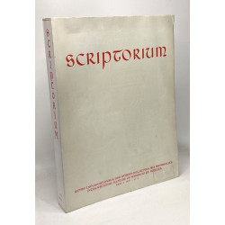 Scriptorium - revue internationale des études relatives aux...