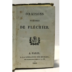 Oraisons funèbres de Fléchier
