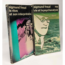 Ma vie et la psychanalyse + Le rêve et son interprétation --- 2 livres