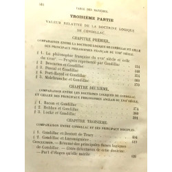Les théories logiques de Condillac - thèse présentée à la facutlé...