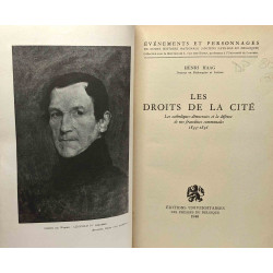 Les droits de la cité - les catholiques démocrates et la défense...