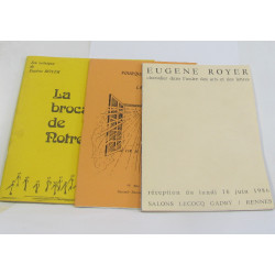 (Lot de 3 livres) La brocante de notre-dame - pourquoi la vie? -...
