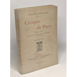 Croquis de Paris (1914-1917) précédés d'un poême d'Henri de...