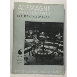 Allemagne d'aujourd'hui - réalités allemandes - revue française...