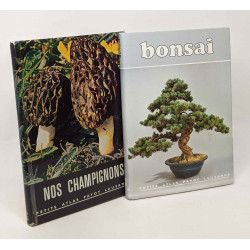 Bonsaï + Nos Champignons --- 2 livres collection Petits atlas Payot