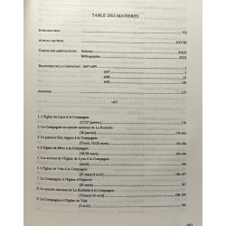 Registres de la compagnie des pasteurs de Genève TOME X 1607-1609