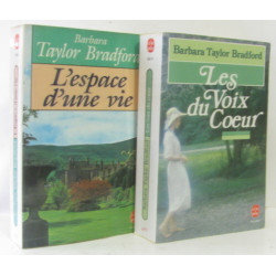 L'Espace d'Une Vie + Les voix du coeur --- deux livres