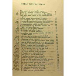 Propos de littérature