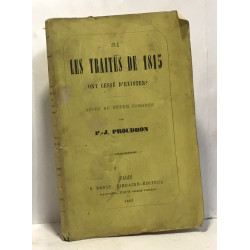 Si les traité de 1815 ont cessé d'exister? - actes du futur congrès