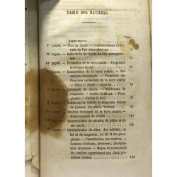 Leçons de chimie agricole