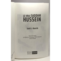 Le vrai Saddam Hussein