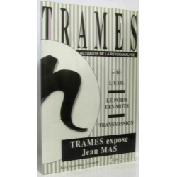 Trames n°10 - Trames expose Jean Mas l'exil le poids des mots...