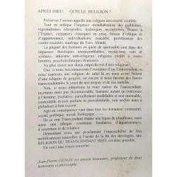 Après Dieu quelle religion