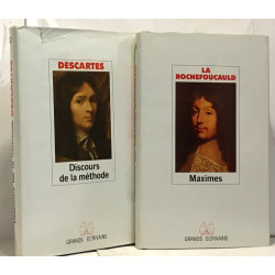 Descartes: discours de la méthode + La Rochefoucauld: Maximes ---...