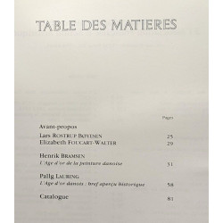 L'age d'or de la peinture danoise 1800-1850: Galeries Nationales...