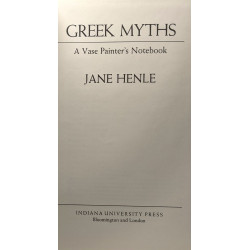 Greek Myths: A Vase Painter's Notebook