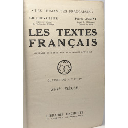 Les textes français classes de troisième seconde et première --- 4...